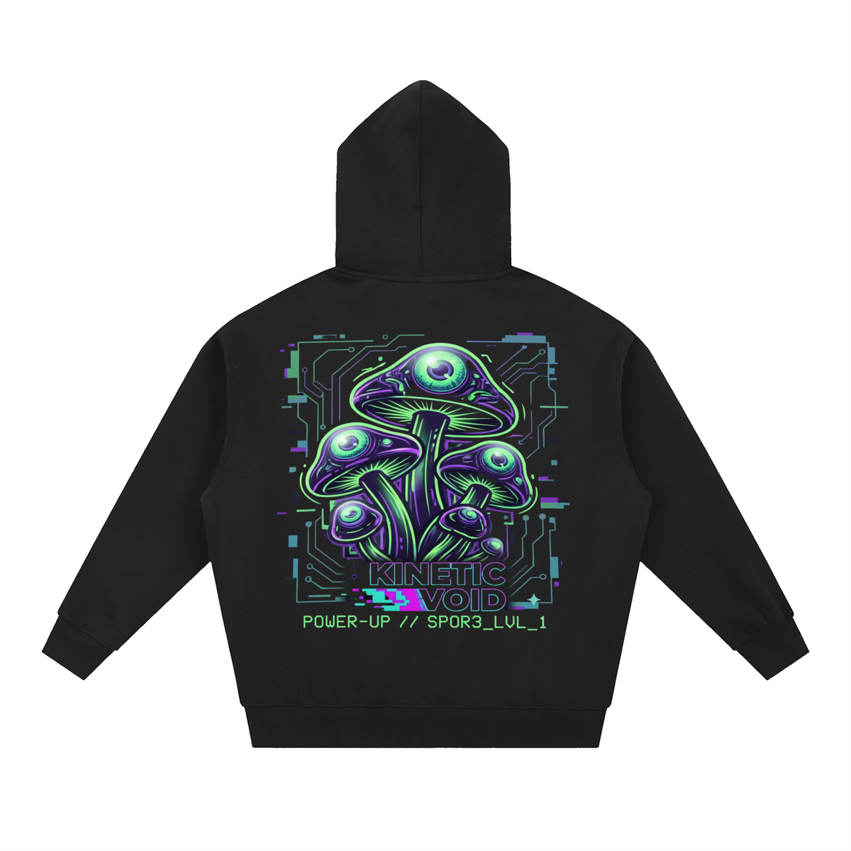Complex Mushroom Fleece Hoodie